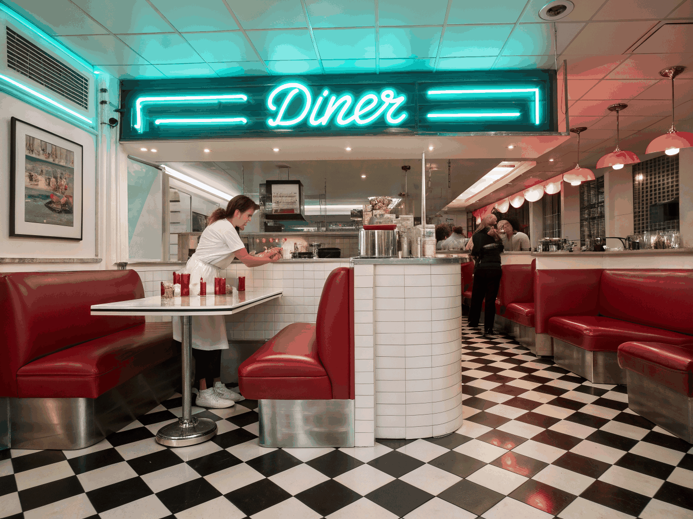 1986 Ocean Drive retro diner